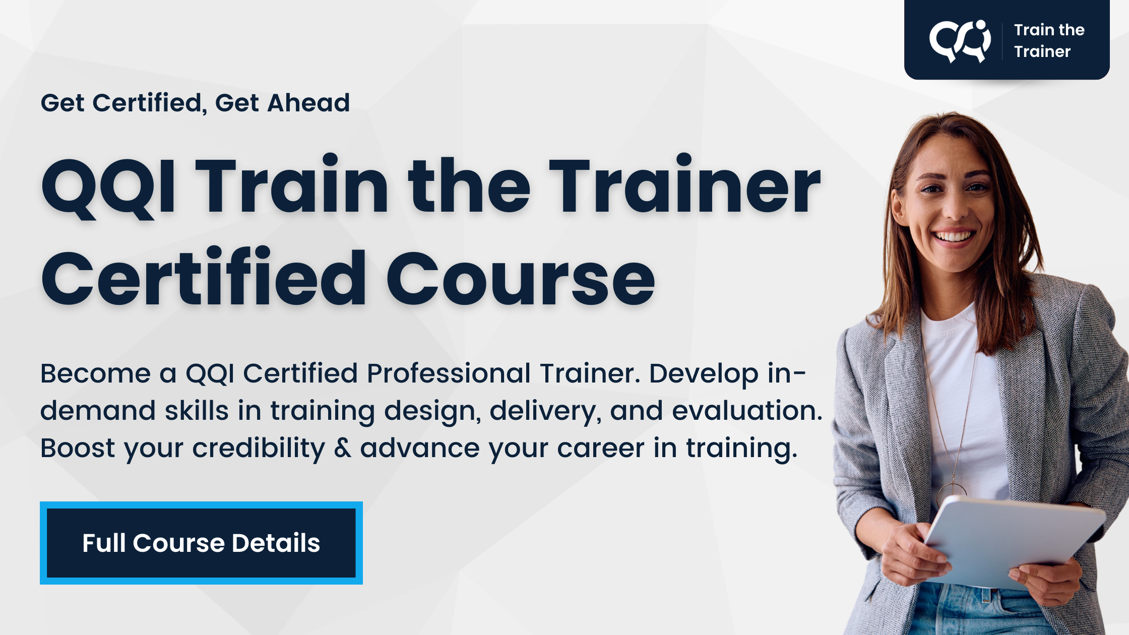 Useful content to help you decide if the train the trainer course is right for you